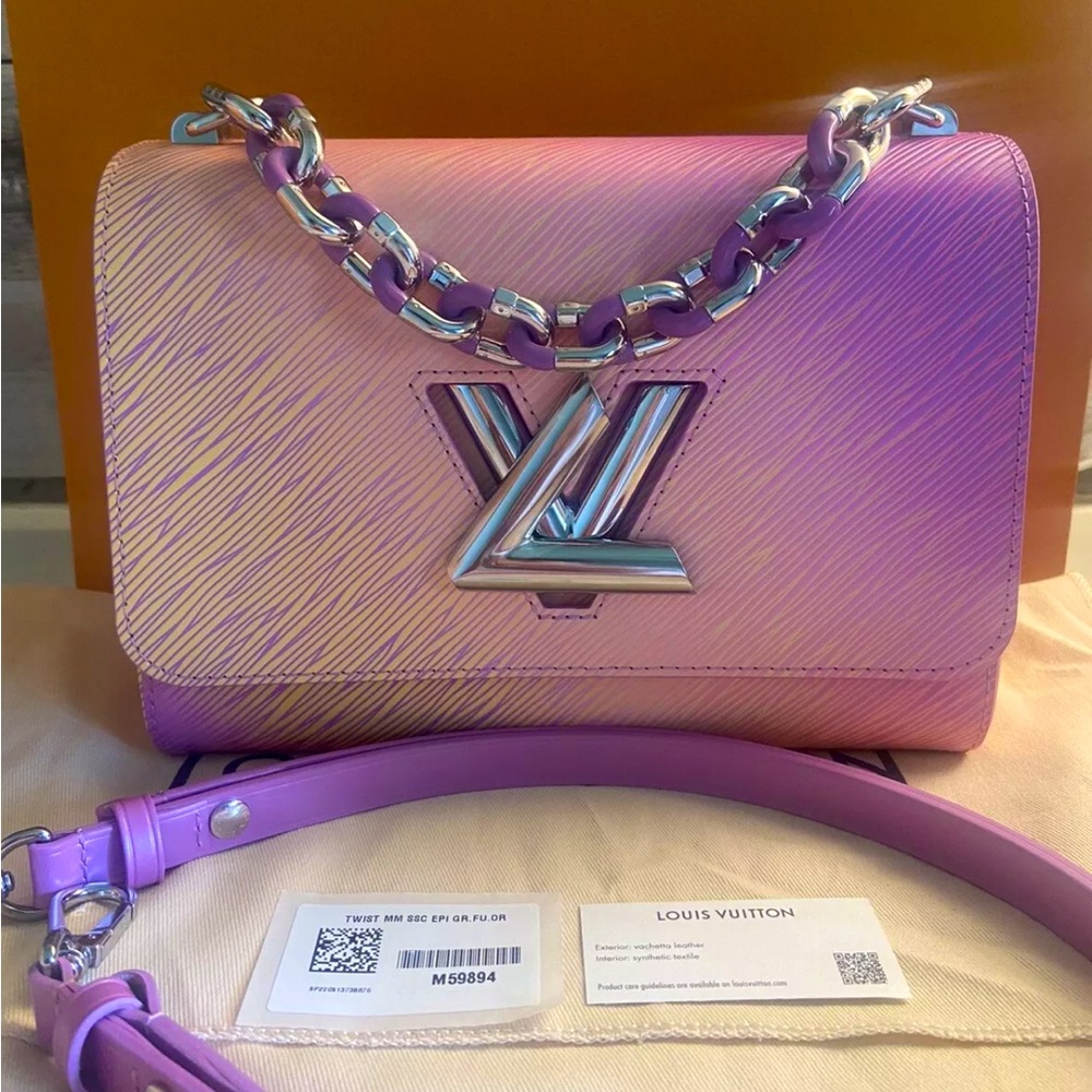 NWT Louis Vuitton Twist MM - Picture 5 of 9